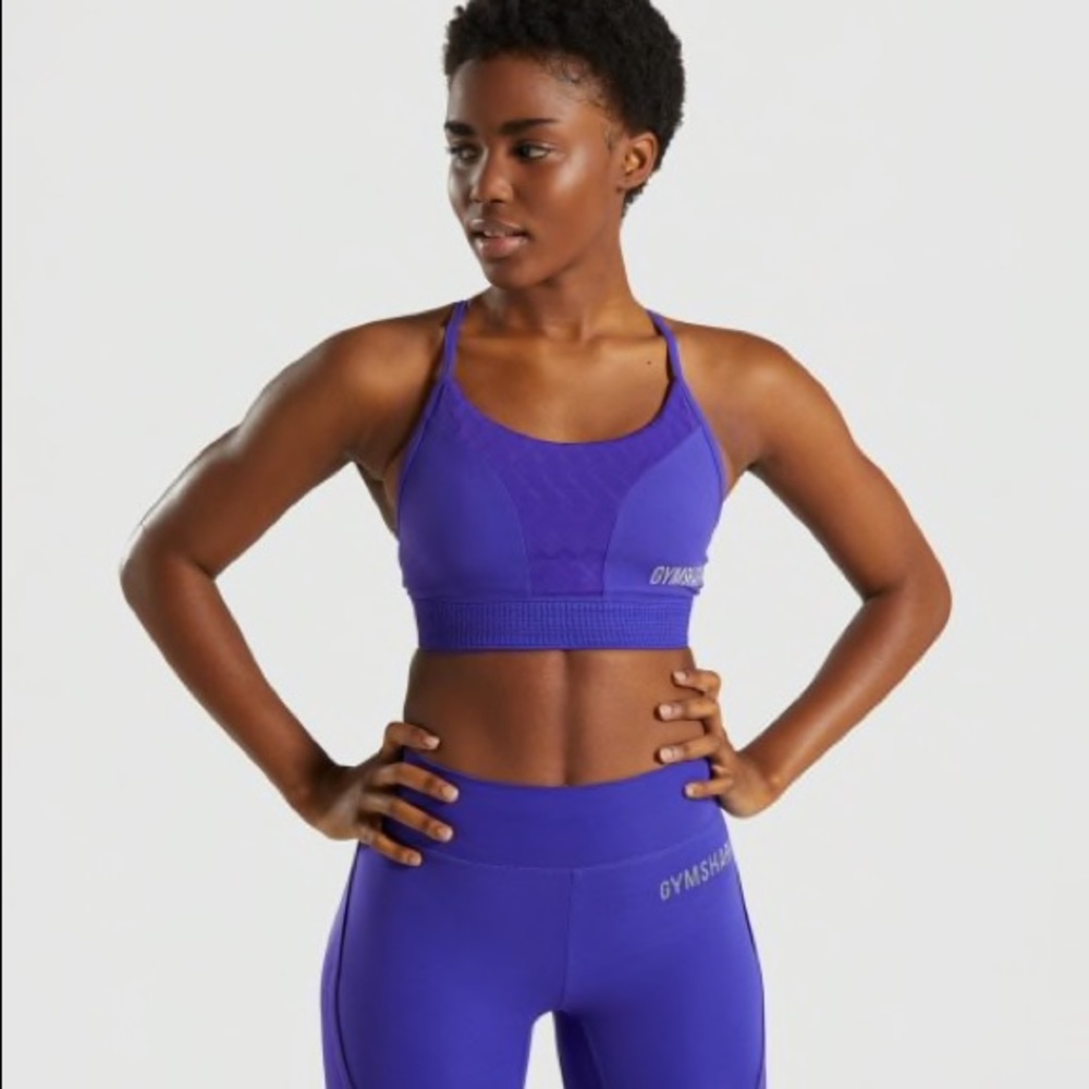 Gymshark Geo Mesh Sports Bra